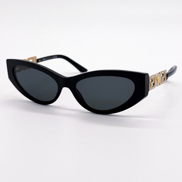 NEW VERSACE VE4470B GB1/87 WOMEN CAT EYE SUNGLASSES  MOD 4470B GB1/87 BLACK main image 7